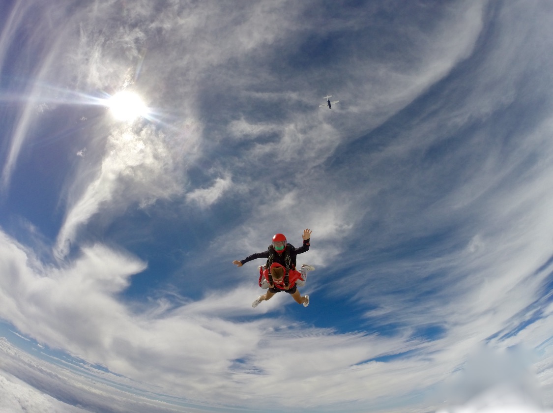 Saut en Parachute-Tandem